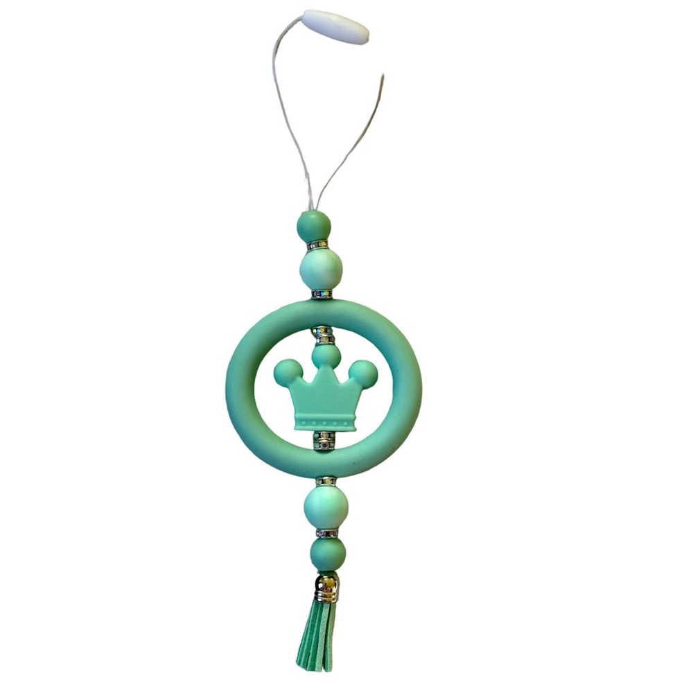 Crown Silicone Car Charm